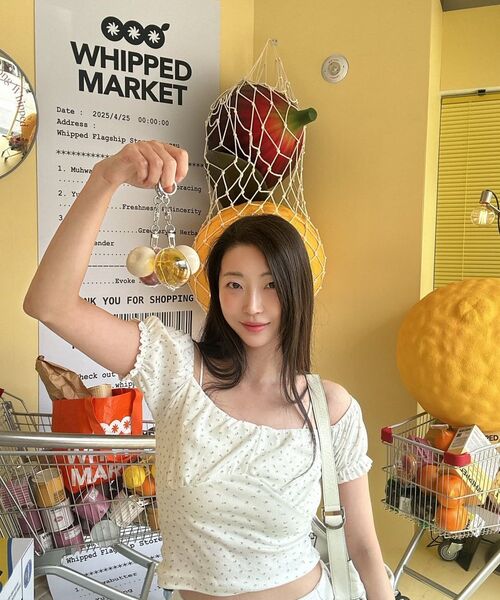 NAKED SURF CLUB(ネイキッドサーフクラブ)の「フラワーオフショルダーTシャツ (ピンク)(Tシャツ/カットソー・レディース・その他・FREE)」の7枚目の写真