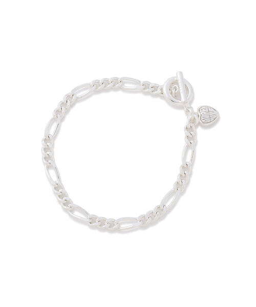 AVIREX(アヴィレックス)の「HEART CHARM BRESS(SILVER) by J.H.M CO.,LTD.(ブレスレット・レディース・シルバー・F)」の2枚目の写真