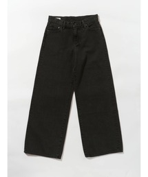 AUTHEN（オーセン）の「【AUTHEN】オーセン/ "LAUREL" ワイド BK（デニムパンツ）」