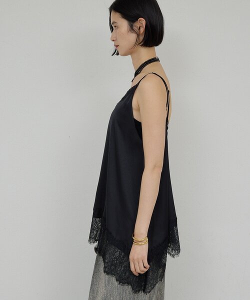 GALLARDAGALANTE（ガリャルダガランテ）の「レースキャミチュニック（シャツ/ブラウス・レディース・ホワイト系その他/ブラック・FREE）」の17枚目の写真