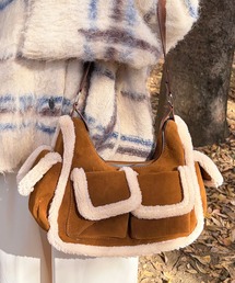 kutir | kutirlune/フェイクムートンバッグ(ショルダーバッグ)