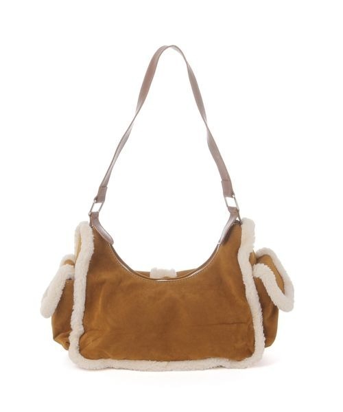 kutir（クティール）の「kutirlune／フェイクムートンバッグ（ショルダーバッグ・レディース・ブラウン・FREE）」の11枚目の写真