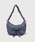 COVERNAT�i�J�o�[�i�b�g�j�́uCLOVER HEART SHIRRING MEDIUM NYLON HOBO BAG�i�V�����_�[�o�b�O�j�v�b���C�g�u���[