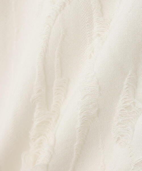 SIS（エスアイエス）の「SIS/エスアイエス/Damage Hoodie（パーカー・レディース・アイボリー/ブラック・F）」の18枚目の写真