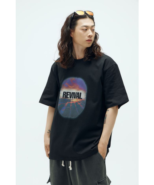 FEELENUFF（フィルイナフ）の「[PRIMATE x FEELENUFF] REVIVAL TEE BLACK（Tシャツ/カットソー・メンズ・その他・LARGE/X-LARGE）」の2枚目の写真