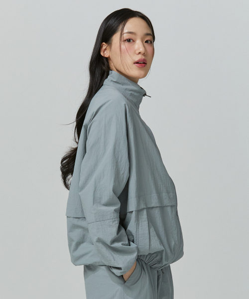 BLACK MONSTER FIT(ブラックモンスターフィット)の「タスランウィンドブレーカージャケット (2カラー)/ BM231130-1(ナイロンジャケット・メンズ・ブラック/グレー・MEDIUM/LARGE/X-LARGE/2XL)」の17枚目の写真