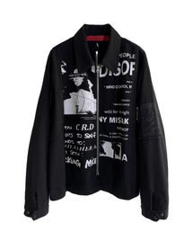 CORD（コード）の「Divide Rework Print Jacket_BK（その他アウター）」