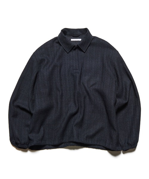 SOPHNET.(ソフネット)の「FANCY TWEED POLO SHIRT(ポロシャツ・メンズ・A/B・2/3/4/1/5)」の2枚目の写真