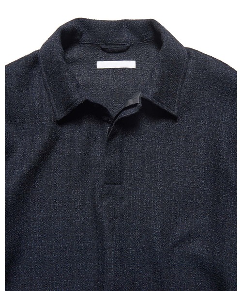 SOPHNET.(ソフネット)の「FANCY TWEED POLO SHIRT(ポロシャツ・メンズ・A/B・2/3/4/1/5)」の6枚目の写真