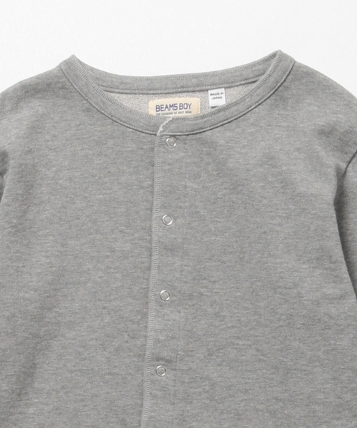BEAMS BOY（ビームスボーイ）の「BEAMS BOY / リングドットボタン スウェットカーディガン（カーディガン/ボレロ・レディース・ホワイト/グレー/ブラック・ONE SIZE）」の14枚目の写真
