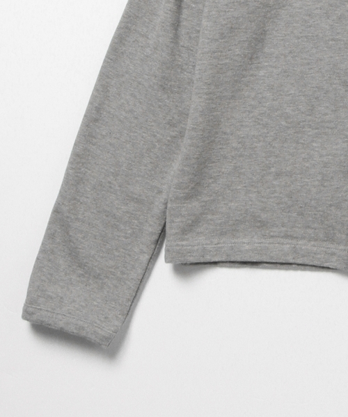 BEAMS BOY（ビームスボーイ）の「BEAMS BOY / リングドットボタン スウェットカーディガン（カーディガン/ボレロ・レディース・ホワイト/グレー/ブラック・ONE SIZE）」の15枚目の写真