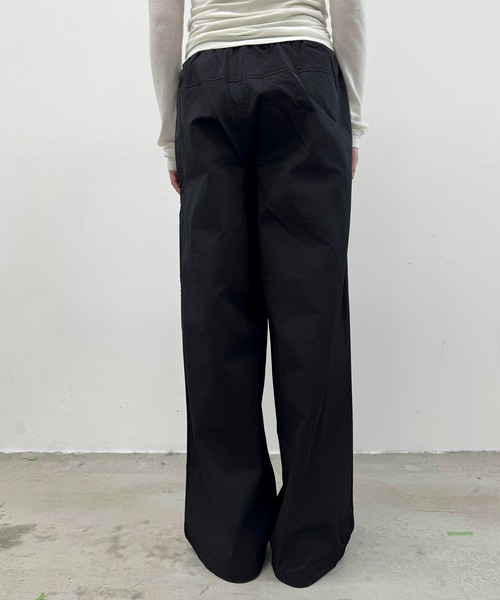 Dita Muaj.（ディータムアージュ）の「2WAYツイルウエスト巻ワイドパンツ【腰巻取り外し可】（その他パンツ・レディース・ブラック/ペールイエロー・FREE）」の21枚目の写真