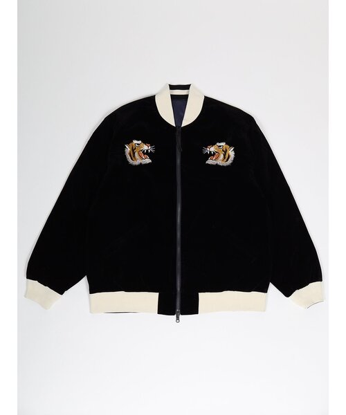 TAION(タイオン)の「【TAION】TAION-JK04JS ジャパンスペシャル リバーシブル スカジャン ダウンジャケット(スカジャン・メンズ・ブラック系2/ブラック/ネイビー系/レッド系その他/ブラック系1・4/3/2/1)」の4枚目の写真