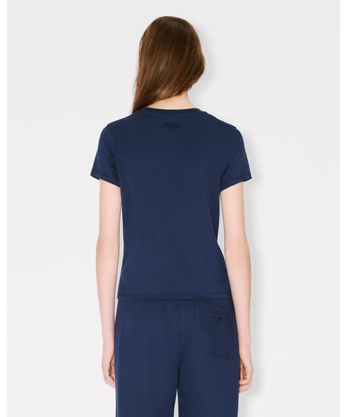 KENZO（ケンゾー）の「'Boke Flower' エンブロイダリー Tシャツ イン コットン（Tシャツ/カットソー・レディース・ブルー系その他4・X-SMALL/SMALL/MEDIUM）」の3枚目の写真