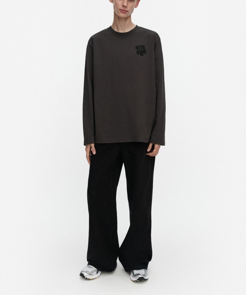 marimekko(マリメッコ)の「【kioski】 Biitti Unikko / shirt(Tシャツ/カットソー・レディース・ブラック・LARGE/MEDIUM/SMALL/X-SMALL/X-LARGE)」の3枚目の写真