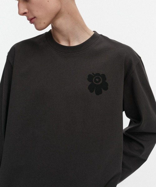 marimekko(マリメッコ)の「【kioski】 Biitti Unikko / shirt(Tシャツ/カットソー・レディース・ブラック・LARGE/MEDIUM/SMALL/X-SMALL/X-LARGE)」の6枚目の写真