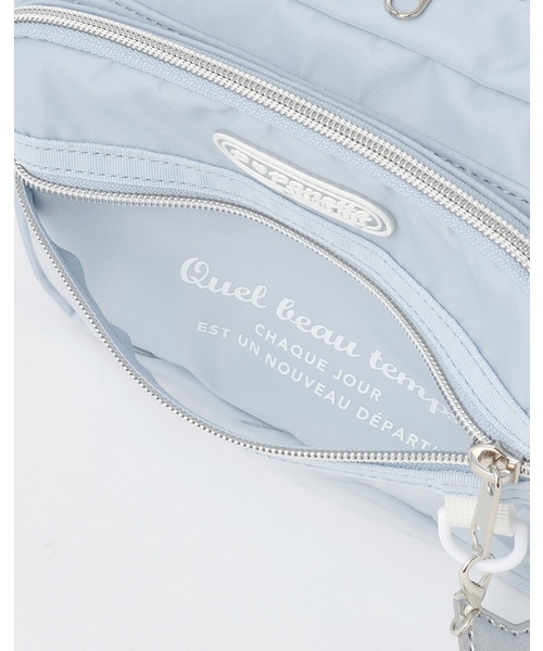 pom ponette junior(ポンポネットジュニア)の「ペットボトル入れつきカジュアルショルダーバッグ(ショルダーバッグ・キッズ・ライトブルー/エメラルド/ブラック・F)」の21枚目の写真
