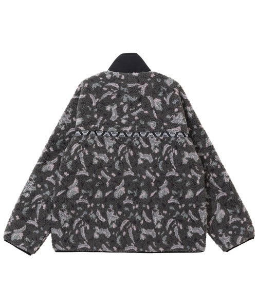 POLeR（ポーラー）の「POLER JACQUARD SHERPA JACKET（その他アウター・メンズ・ブラック/その他1/ベージュ・M/XL/L）」の12枚目の写真
