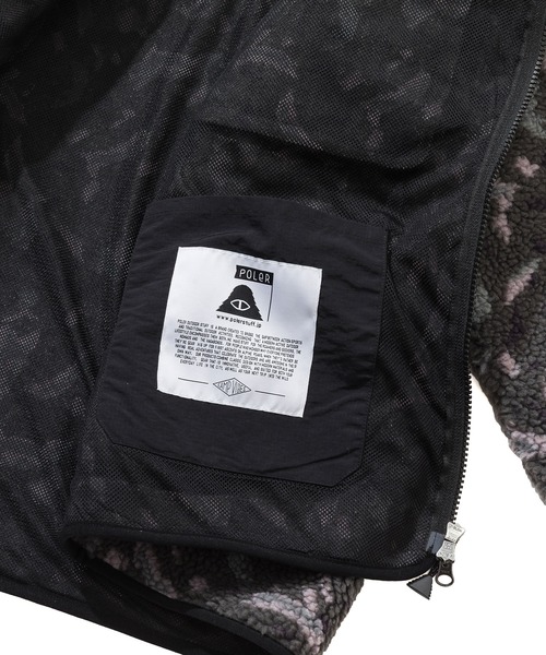 POLeR（ポーラー）の「POLER JACQUARD SHERPA JACKET（その他アウター・メンズ・ブラック/その他1/ベージュ・M/XL/L）」の18枚目の写真
