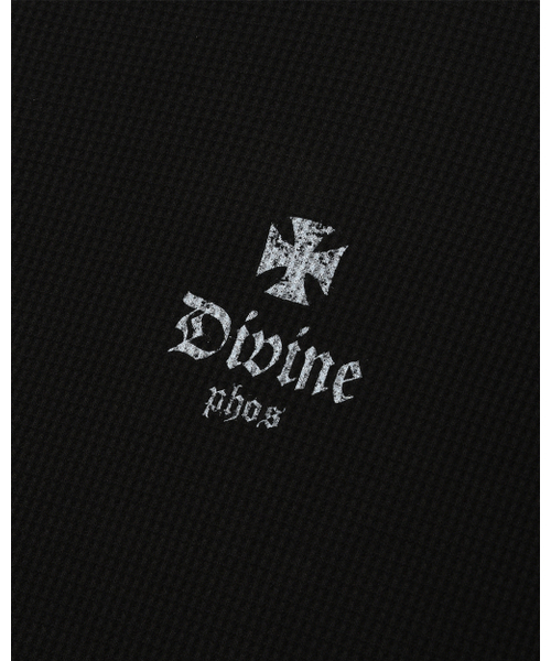 PHOS333(フォースサンサンサン)の「Divine Waffle Long Sleeved/Black(Tシャツ/カットソー・レディース・その他・MEDIUM/LARGE)」の4枚目の写真