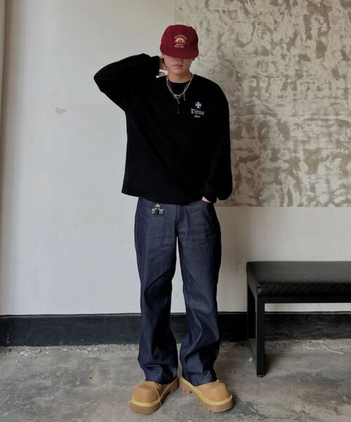 PHOS333(フォースサンサンサン)の「Divine Waffle Long Sleeved/Black(Tシャツ/カットソー・レディース・その他・MEDIUM/LARGE)」の12枚目の写真