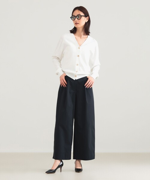 Demi-Luxe BEAMS（デミルクス ビームス）の「コンフォート タック パンツ（その他パンツ・レディース・ピンク/ネイビー・36/38）」の8枚目の写真