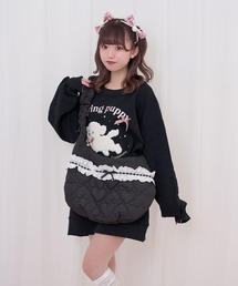 Honey Cinnamon | ハートキルティングショルダーバッグ(ショルダーバッグ)