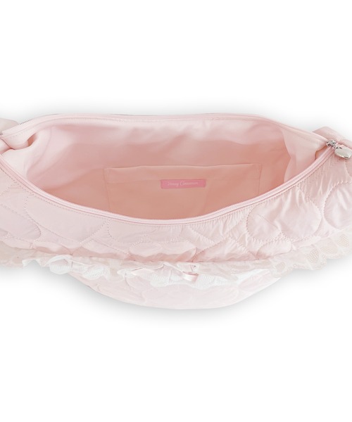 Honey Cinnamon（ハニーシナモン）の「ハートキルティングショルダーバッグ（ショルダーバッグ・レディース・ブラック/ピンク・FREE）」の20枚目の写真