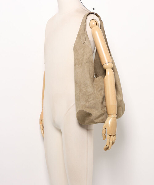gossara(ゴサラ)の「【待望の再入荷】スエードタッチワンショルBAG(トートバッグ・レディース・ベージュ/ブラウン・FREE)」の7枚目の写真