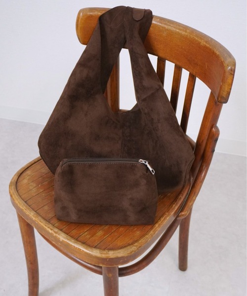 gossara(ゴサラ)の「【待望の再入荷】スエードタッチワンショルBAG(トートバッグ・レディース・ベージュ/ブラウン・FREE)」の18枚目の写真