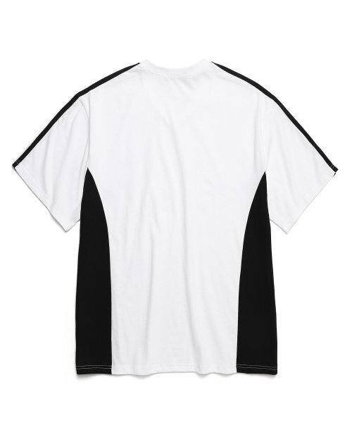 VANNWORKS（バンワークス）の「スポーティブロックコアVネック半袖Tシャツ (VS0033) ホワイト（Tシャツ/カットソー・レディース・その他・S/M/L/XL）」の2枚目の写真