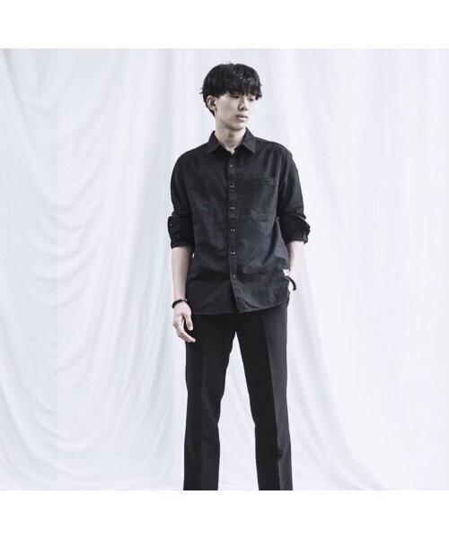 EIGHTVOLUME（エイトボリューム）の「EVオーバーサイズシャツ2ブラック（シャツ/ブラウス・メンズ・その他・ONESIZE）」の2枚目の写真