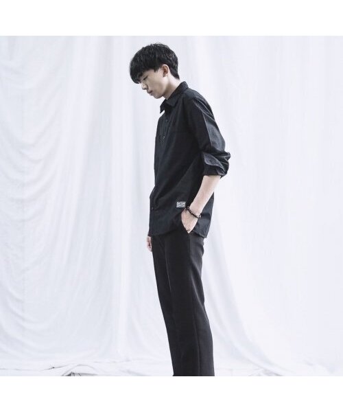 EIGHTVOLUME（エイトボリューム）の「EVオーバーサイズシャツ2ブラック（シャツ/ブラウス・メンズ・その他・ONESIZE）」の3枚目の写真
