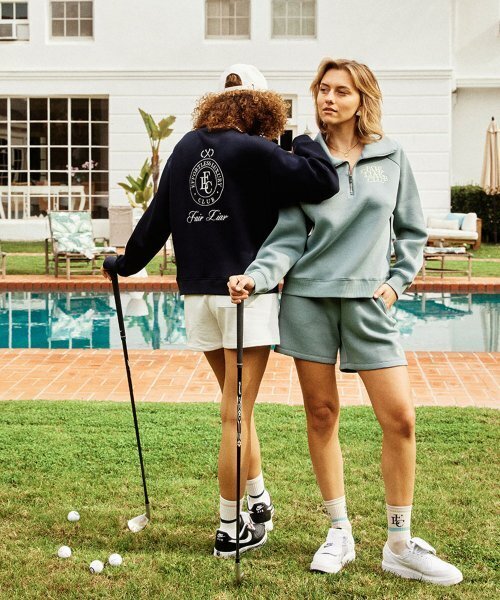 FAIRLIAR CLUB(フェアライアークラブ)の「Club Gym Shorts_JADE GREEN(その他パンツ・レディース・その他・M)」の3枚目の写真