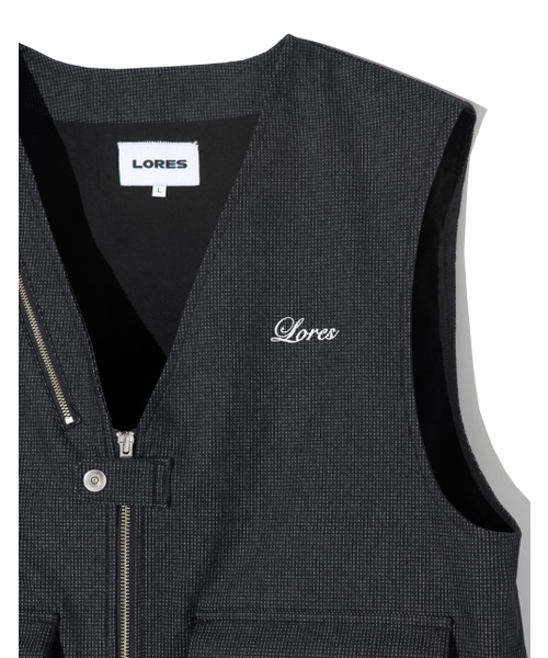 LORES(ロアス)の「Ripstop Work Vest - Black(ベスト・レディース・その他・M/L)」の3枚目の写真