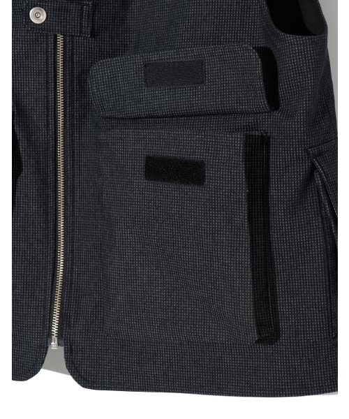 LORES(ロアス)の「Ripstop Work Vest - Black(ベスト・レディース・その他・M/L)」の5枚目の写真