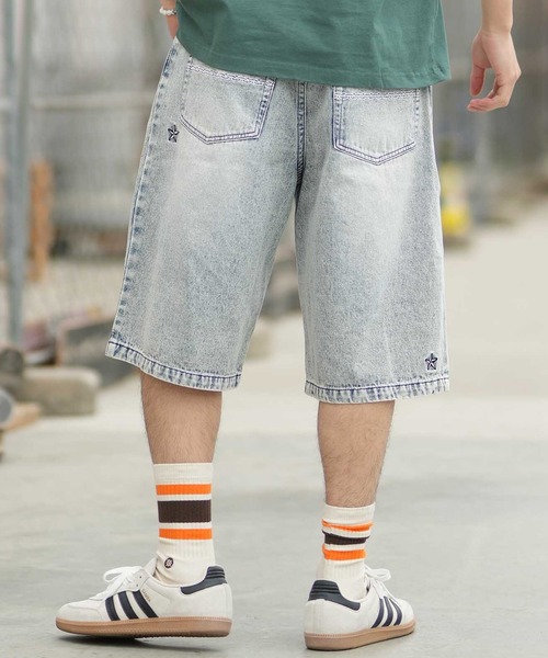 SANTA CRUZ（サンタクルーズ）の「【ムラサキスポーツ限定】SANTA CRUZ/サンタクルーズ ハーフパンツ ショートパンツ デニムショーツ 502262501（その他パンツ・メンズ・ブラック/ケミカルウォッシュ/グリーン・L/M）」の17枚目の写真