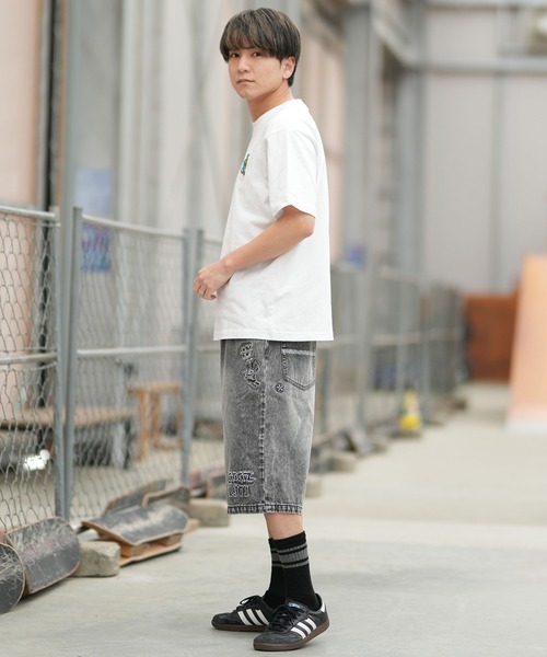 SANTA CRUZ（サンタクルーズ）の「【ムラサキスポーツ限定】SANTA CRUZ/サンタクルーズ ハーフパンツ ショートパンツ デニムショーツ 502262501（その他パンツ・メンズ・ブラック/ケミカルウォッシュ/グリーン・L/M）」の7枚目の写真