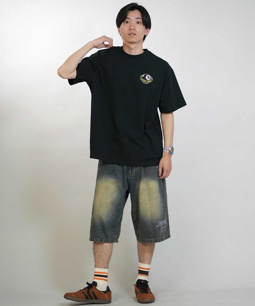 SANTA CRUZ（サンタクルーズ）の「【ムラサキスポーツ限定】SANTA CRUZ/サンタクルーズ ハーフパンツ ショートパンツ デニムショーツ 502262501（その他パンツ・メンズ・ブラック/ケミカルウォッシュ/グリーン・L/M）」の12枚目の写真