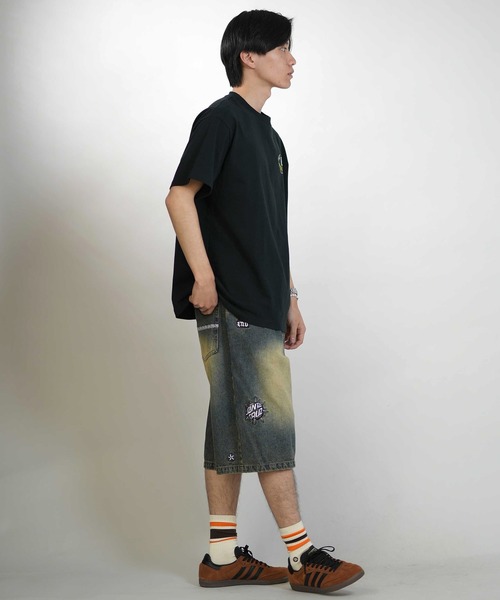 SANTA CRUZ（サンタクルーズ）の「【ムラサキスポーツ限定】SANTA CRUZ/サンタクルーズ ハーフパンツ ショートパンツ デニムショーツ 502262501（その他パンツ・メンズ・ブラック/ケミカルウォッシュ/グリーン・L/M）」の15枚目の写真