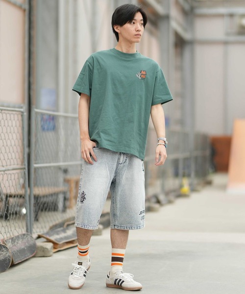 SANTA CRUZ（サンタクルーズ）の「【ムラサキスポーツ限定】SANTA CRUZ/サンタクルーズ ハーフパンツ ショートパンツ デニムショーツ 502262501（その他パンツ・メンズ・ブラック/ケミカルウォッシュ/グリーン・L/M）」の18枚目の写真