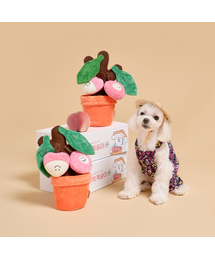 PUPPING（パフィング）の「子犬ノーズワークおもちゃ ピーチ（ペット用おもちゃ）」