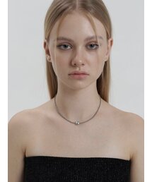 KINDABABY（カインダベイビー）の「gemstone gray pearl necklace（ネックレス）」