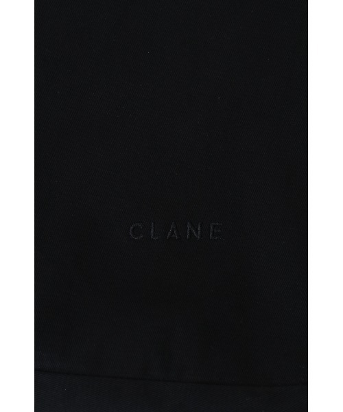 CLANE（クラネ）の「CANVAS TOTE（トートバッグ・レディース・ブラック・F）」の7枚目の写真