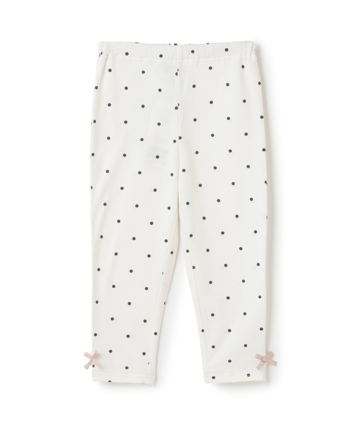 petit main（プティマイン）の「【プティプラ】GIRLS10分丈レギンス（レギンス/スパッツ・キッズ・ブルーグリーン/ブラック/ライトピンク/アイボリー/サックスブルー/ブルー/オフホワイト/ラベンダー/チャコール/ライトグリーン・110cm/100cm/120cm/80ｃｍ/130cm/90cm）」の20枚目の写真