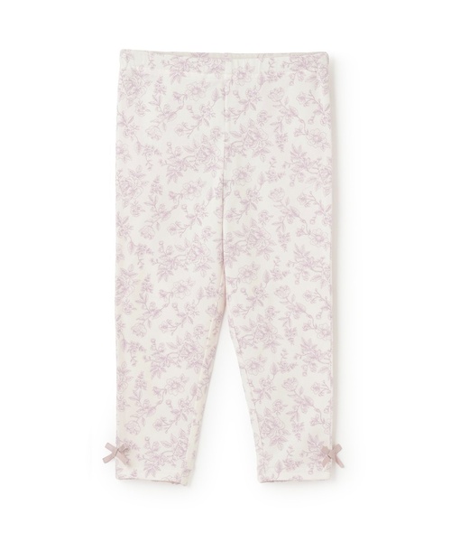 petit main（プティマイン）の「【プティプラ】GIRLS10分丈レギンス（レギンス/スパッツ・キッズ・ブルーグリーン/ブラック/ライトピンク/アイボリー/サックスブルー/ブルー/オフホワイト/ラベンダー/チャコール/ライトグリーン・110cm/100cm/120cm/80ｃｍ/130cm/90cm）」の22枚目の写真