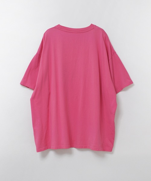 RNA(アールエヌエー)の「M2636 BIG BOXロゴBIG T(Tシャツ/カットソー・レディース・スミクロ/ピンク/ホワイト/グリーン・MEDIUM)」の10枚目の写真