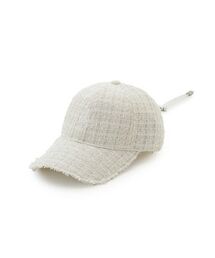 FRAY I.D（フレイアイディー）の「フロントロゴ刺繍フリンジキャップ（キャップ）」