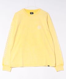 VANS（バンズ）の「VANSアパレル(WJ) ヴァンズ M All you need is Vans L TEE ロングスリーブ 126R1021200 ABC-MART限定 GOLD（Tシャツ/カットソー）」