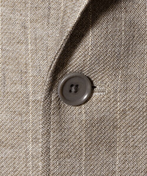 UNITED ARROWS（ユナイテッドアローズ）の「ストライプ 2ボタン テーラードジャケット T-MODEL（テーラードジャケット・メンズ・モカ・M/S/L/XL）」の10枚目の写真